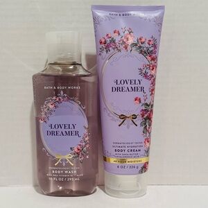 Bath & Body NEW Lovely Dreamer Ultimate Hydration Body Cream & Body Wash